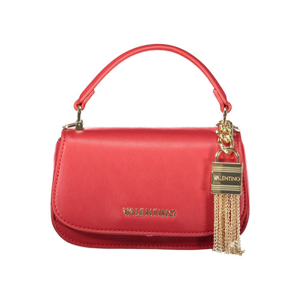 Mario Valentino Bag — Red Polyurethane