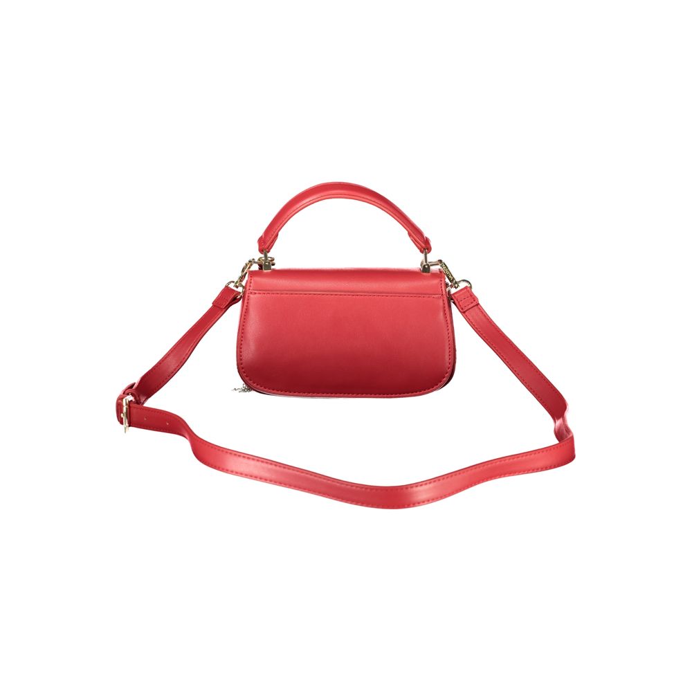 Mario Valentino Bag — Red Polyurethane