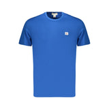 Calvin Klein Crew Neck T-Shirt — Blue Cotton