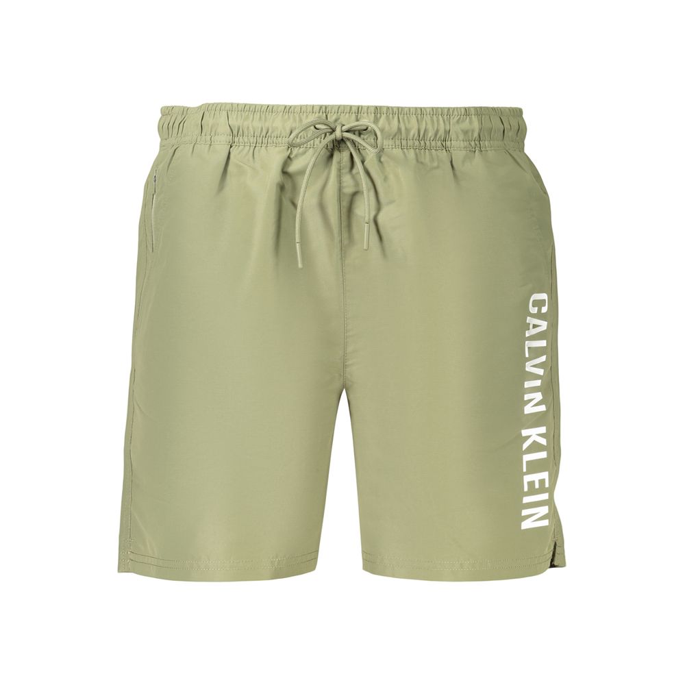 Calvin Klein Swim Shorts — Green Polyester