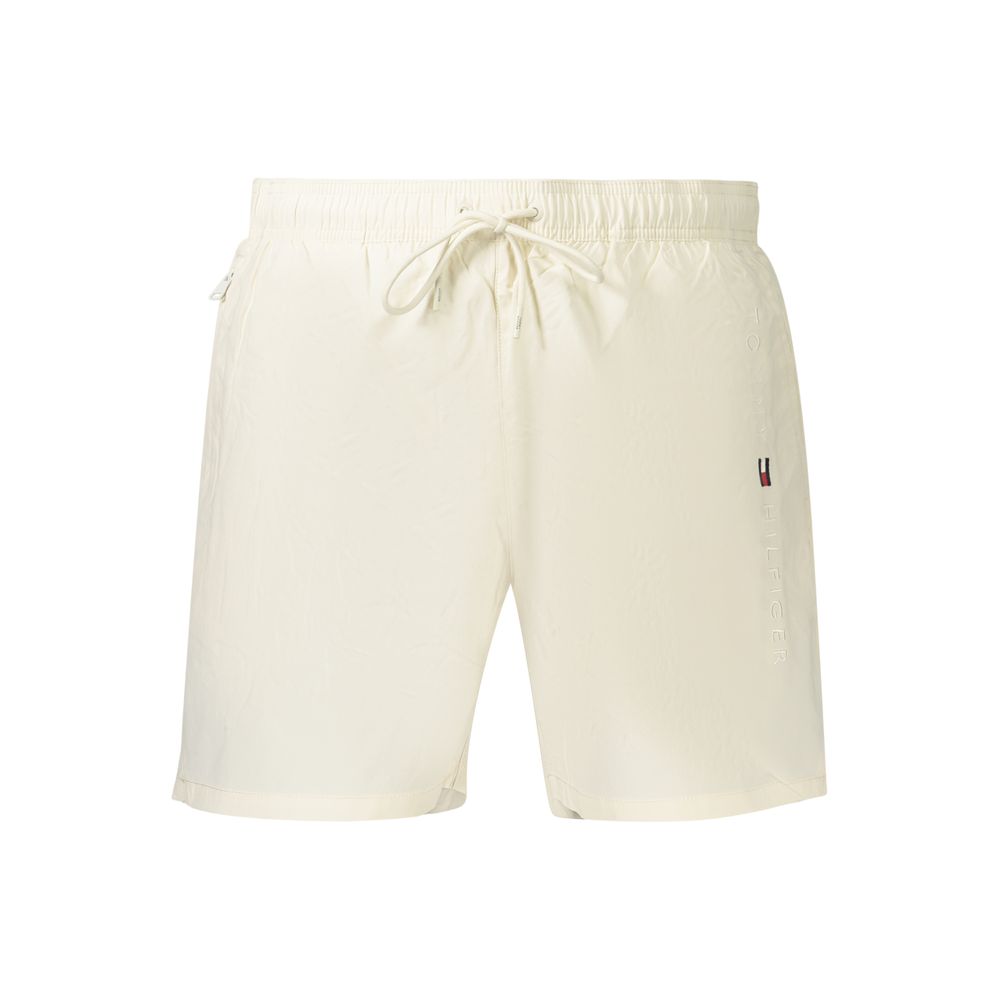 Tommy Hilfiger Swim Shorts — Beige Polyester