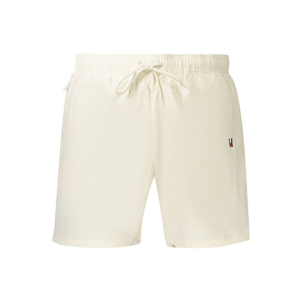 Tommy Hilfiger Swim Shorts — Beige Polyester