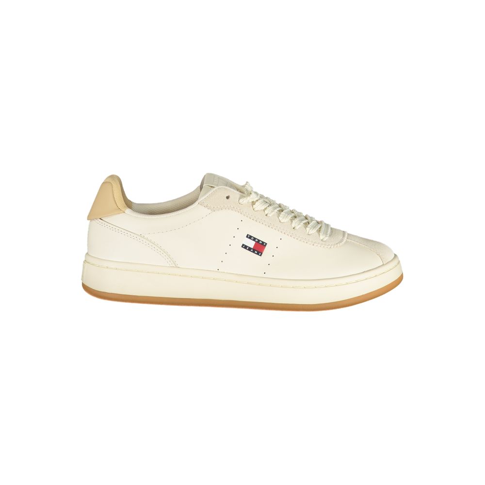 Tommy Hilfiger Athletic Sneaker — Beige Polyurethane
