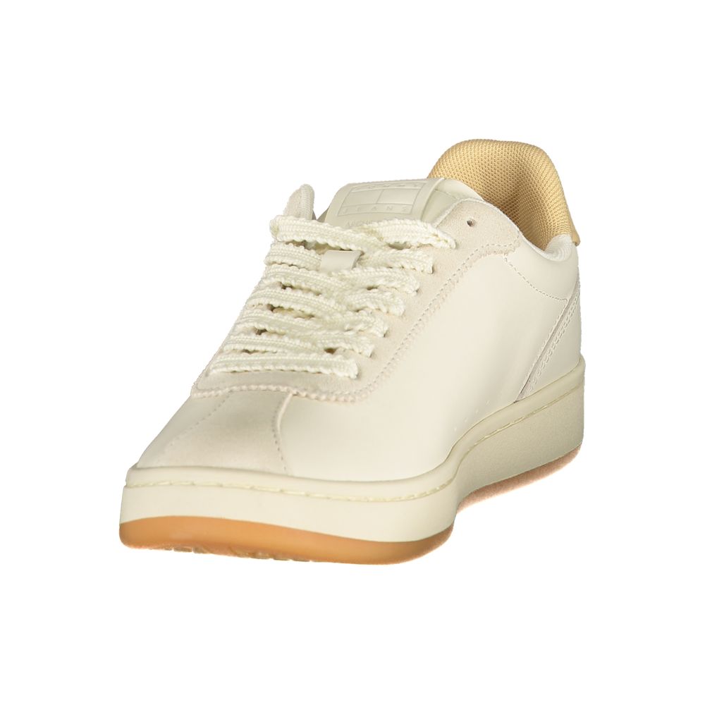 Tommy Hilfiger Athletic Sneaker — Beige Polyurethane