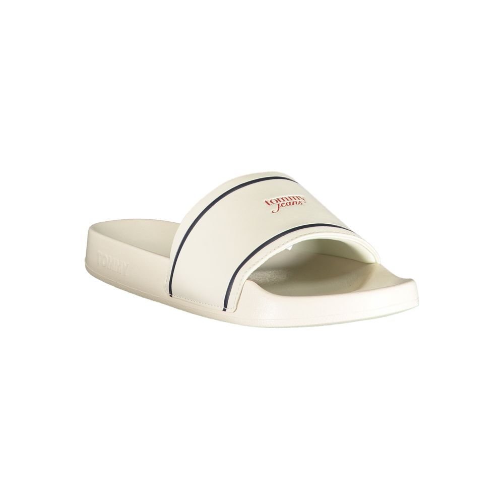 Tommy Hilfiger Slipper — White Polyurethane