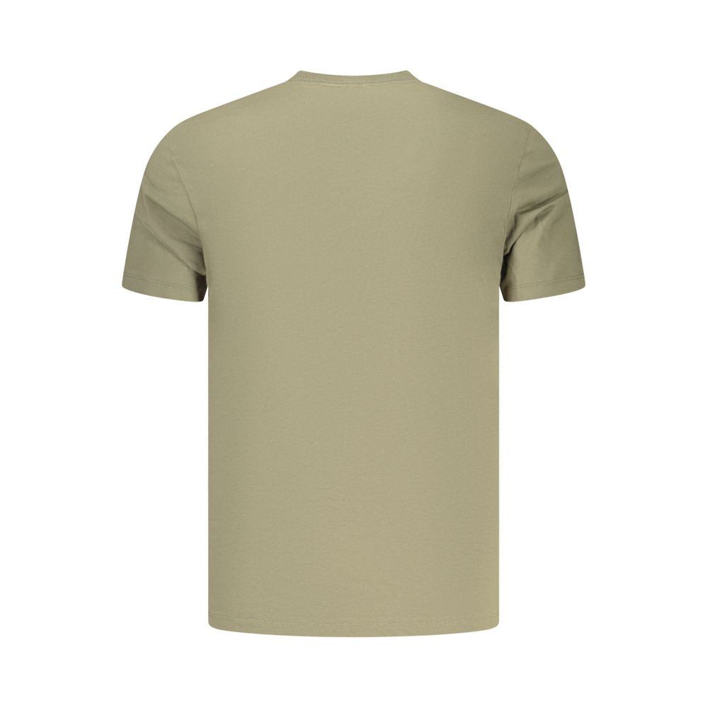 Calvin Klein Crew Neck T-Shirt — Green Cotton