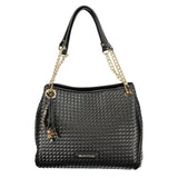 Mario Valentino Bag — Black Polyurethane Blend