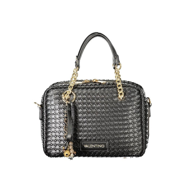 Mario Valentino Bag — Black Polyurethane Blend