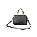 Mario Valentino Bag — Black Polyurethane Blend