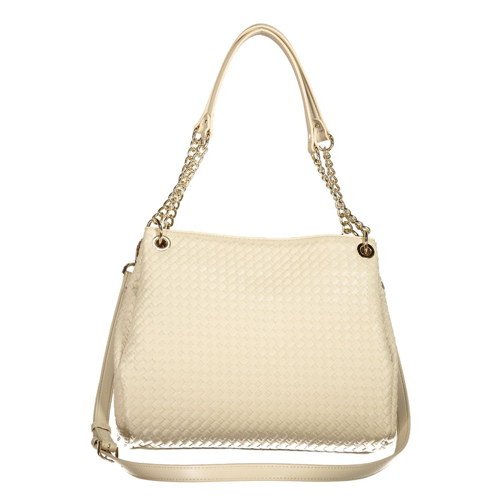 Mario Valentino Bag — Beige Polyurethane Blend