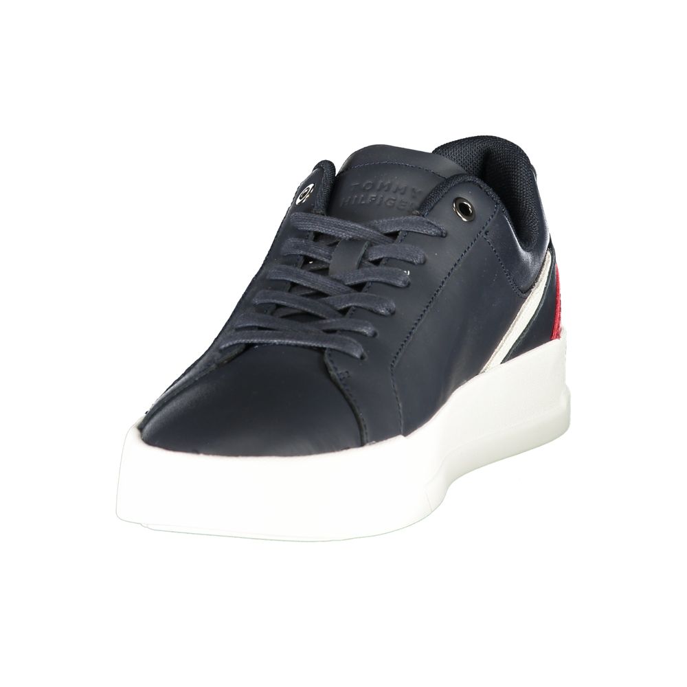 Tommy Hilfiger Athletic Sneaker — Blue Polyurethane