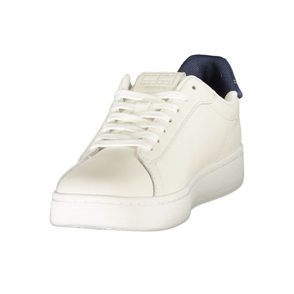 Tommy Hilfiger Athletic Sneaker — White Polyurethane