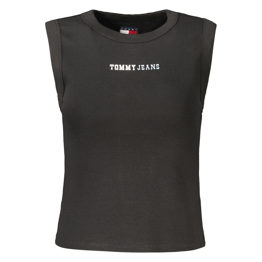 Tommy Hilfiger Tank Top — Black Cotton