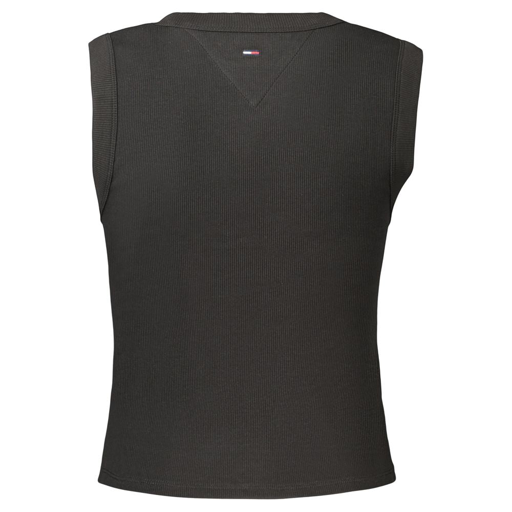Tommy Hilfiger Tank Top — Black Cotton