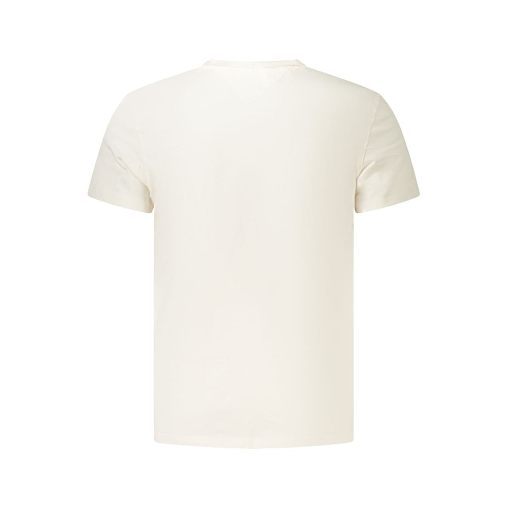 Tommy Hilfiger Crew Neck T-Shirt — White Cotton