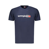 Tommy Hilfiger Crew Neck T-Shirt — Blue Cotton