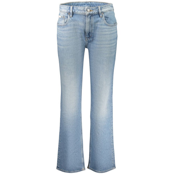 Calvin Klein Women's Straight-Leg Jeans — Blue Cotton