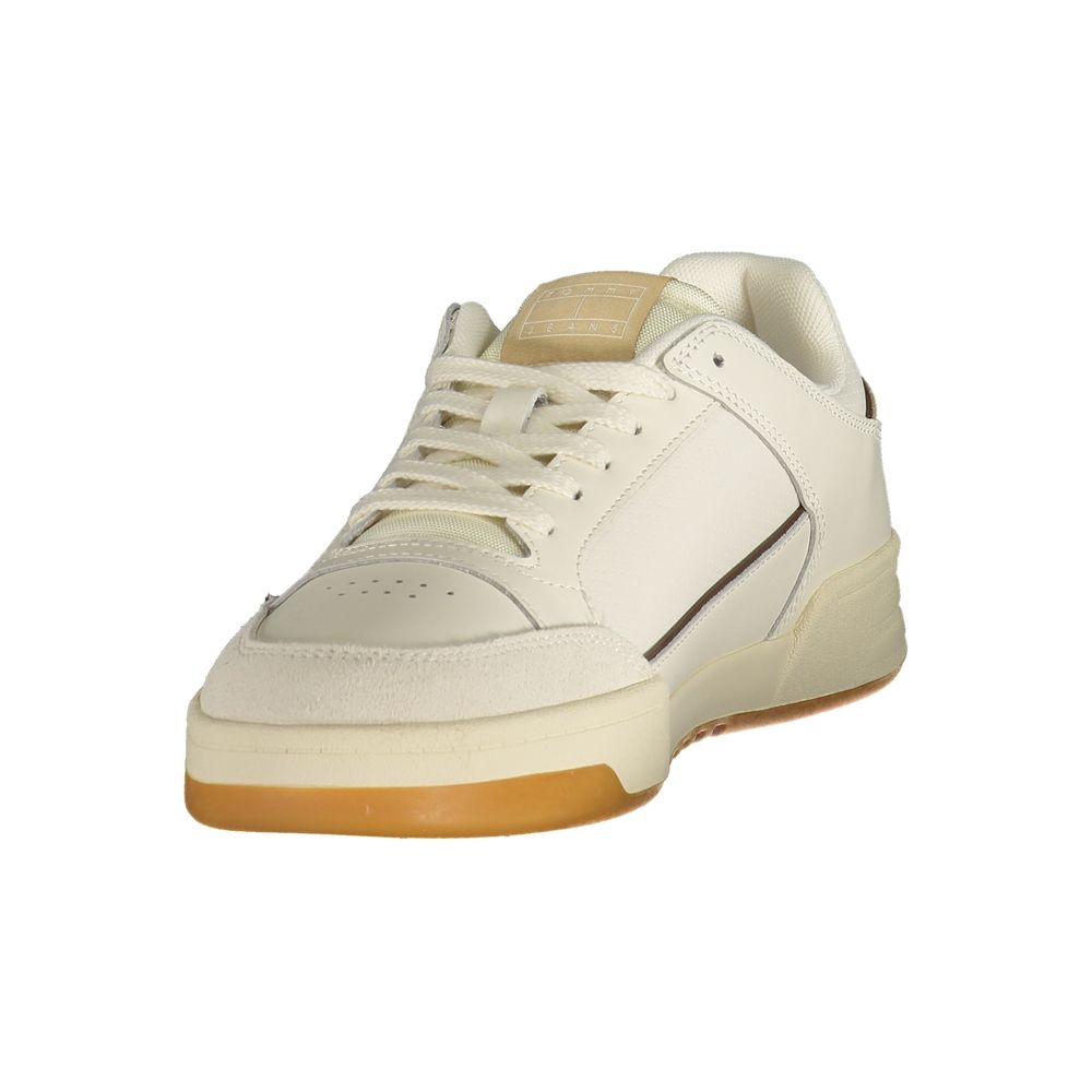 Tommy Hilfiger Athletic Sneaker — White Polyurethane