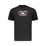 Calvin Klein Crew Neck T-Shirt — Black Cotton