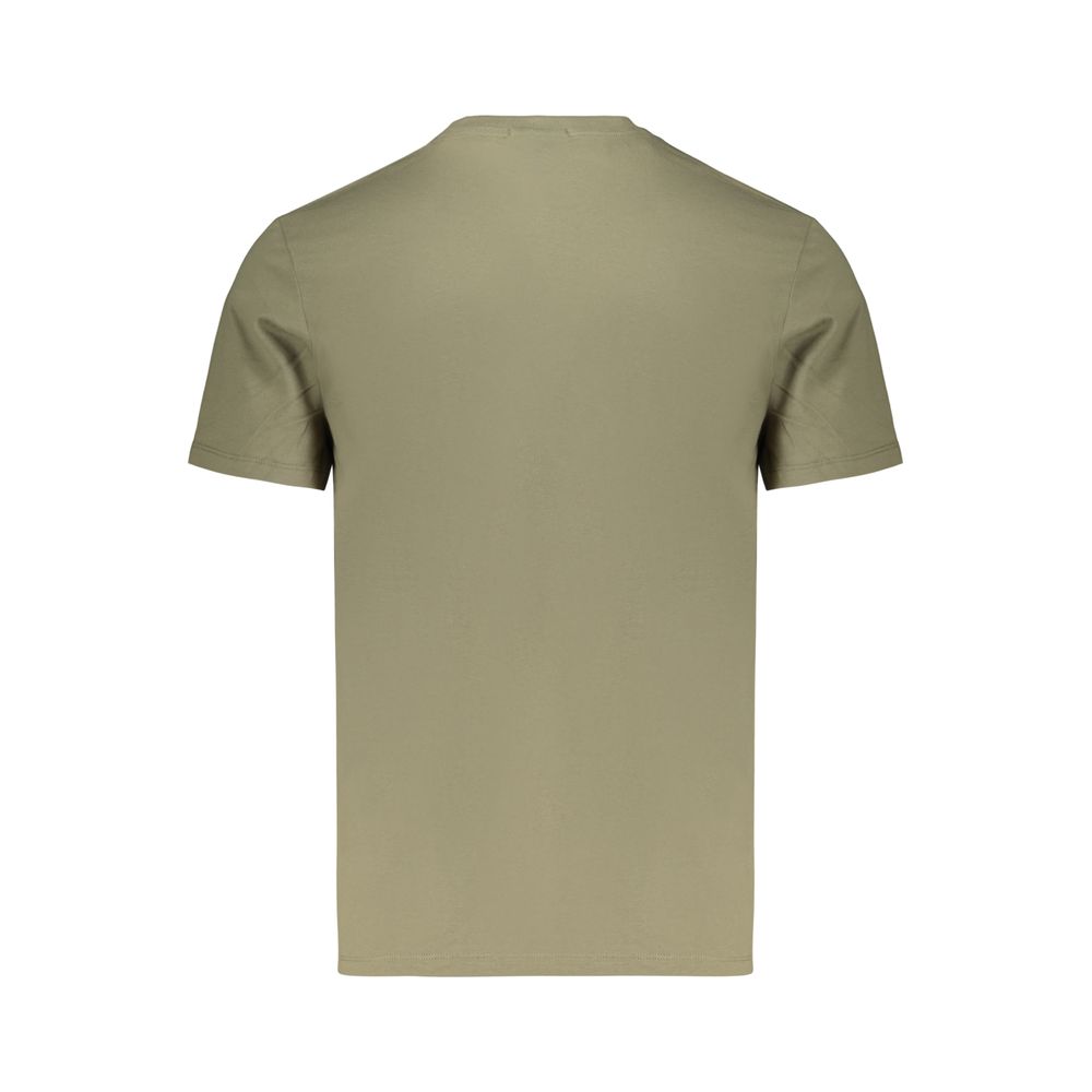 Calvin Klein Crew Neck T-Shirt — Green Cotton
