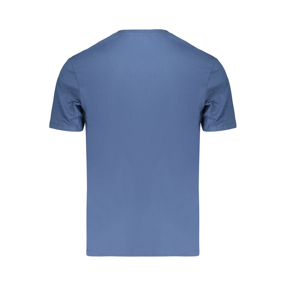 Calvin Klein Crew Neck T-Shirt — Blue Cotton