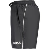 Hugo Boss Shorts — Black Polyester
