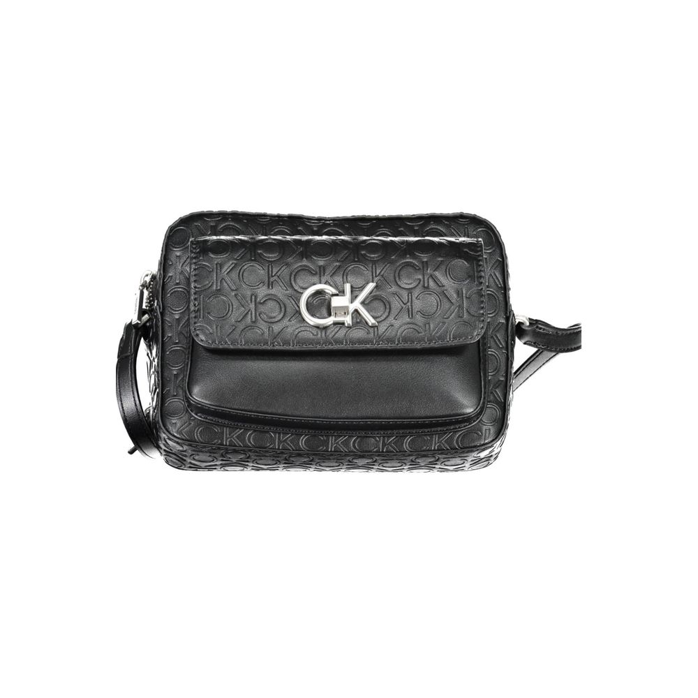 Calvin Klein Shoulder Bag — Black Polyester