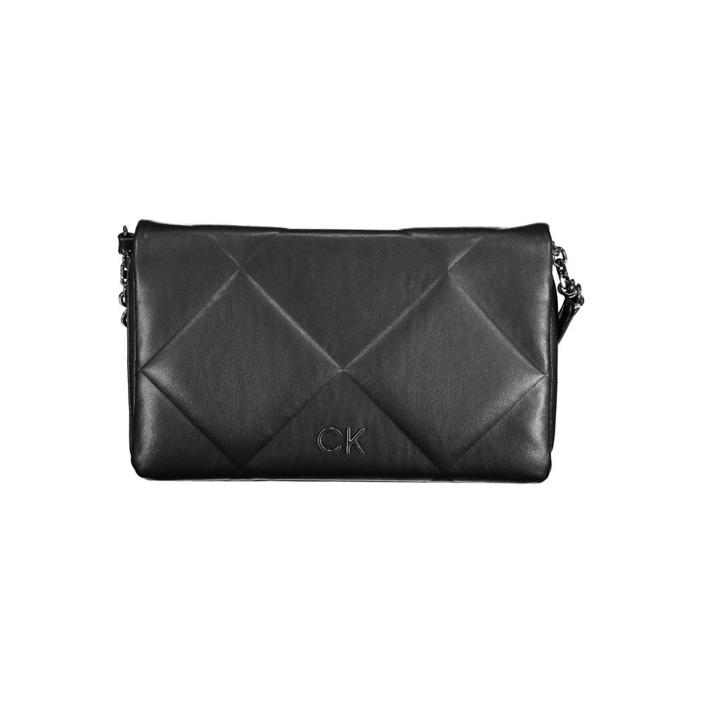 Calvin Klein Shoulder Bag — Black Polyester
