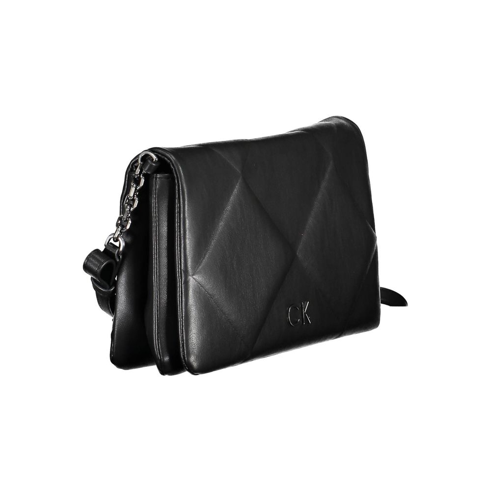 Calvin Klein Shoulder Bag — Black Polyester