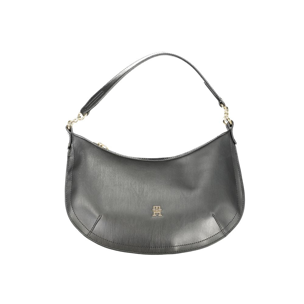 Tommy Hilfiger Handbag — Black Polyurethane