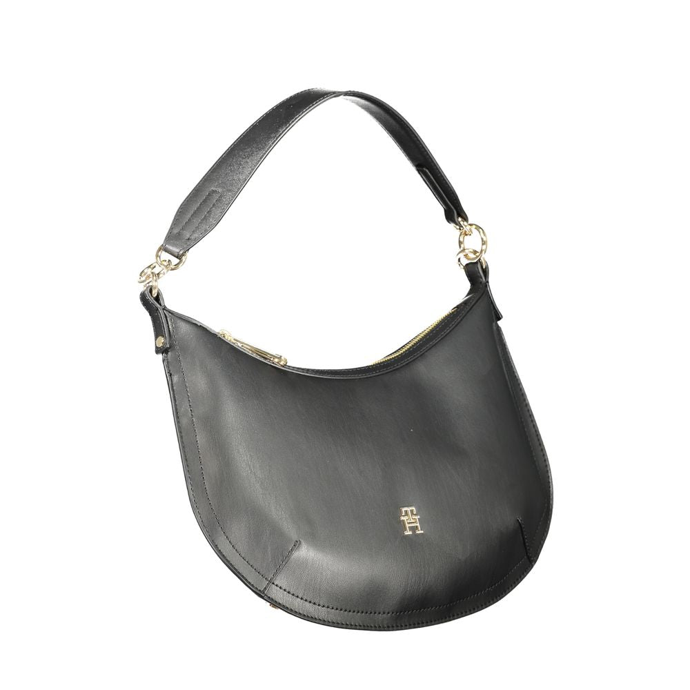 Tommy Hilfiger Handbag — Black Polyurethane