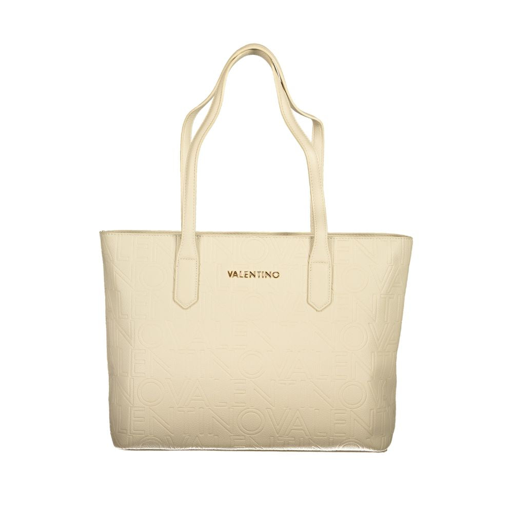 Mario Valentino Bag — Beige Polyurethane