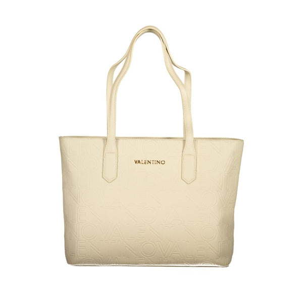 Mario Valentino Bag — Beige Polyurethane