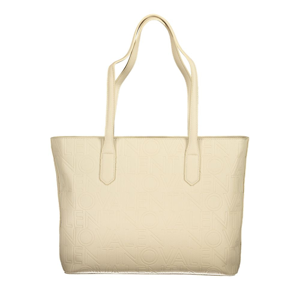 Mario Valentino Bag — Beige Polyurethane