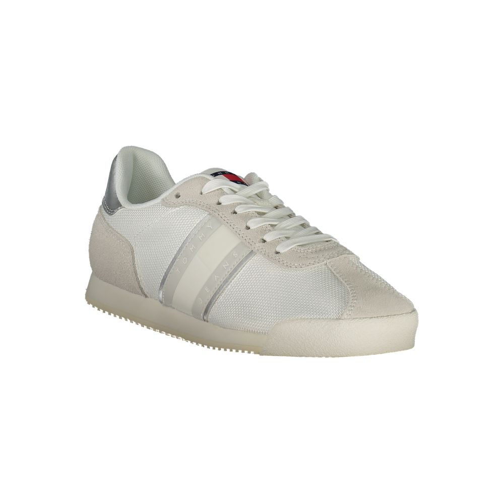 Tommy Hilfiger Athletic Sneaker — White Polyester