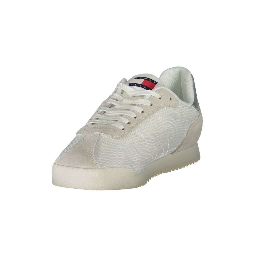 Tommy Hilfiger Athletic Sneaker — White Polyester