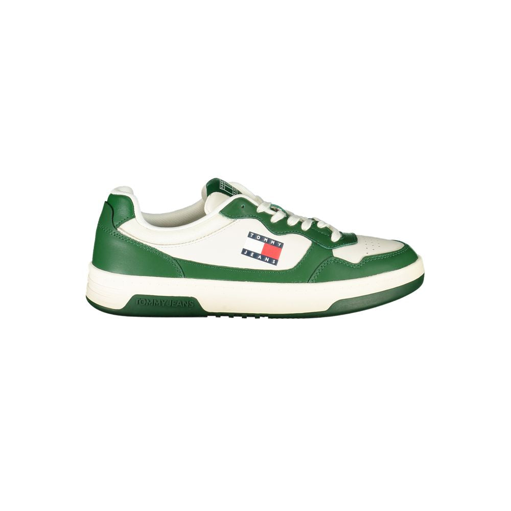 Tommy Hilfiger Athletic Sneaker — White Polyurethane
