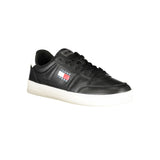 Tommy Hilfiger Athletic Sneaker — Black Leather