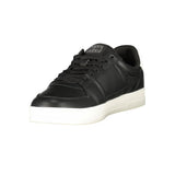 Tommy Hilfiger Athletic Sneaker — Black Leather