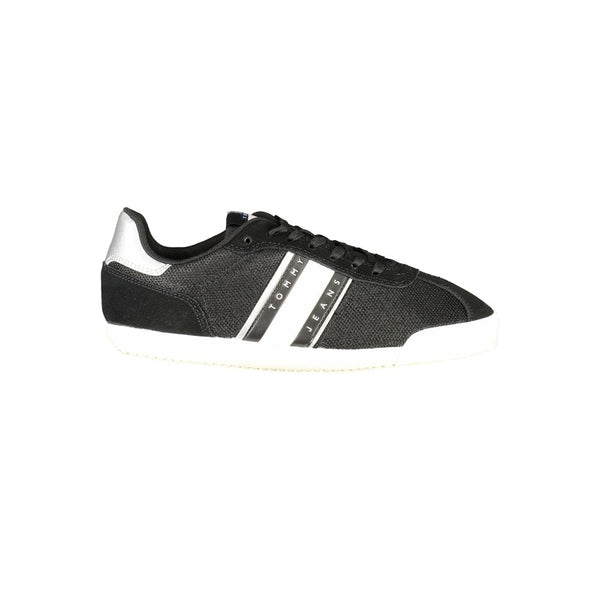 Tommy Hilfiger Athletic Sneaker — Black Polyester