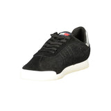 Tommy Hilfiger Athletic Sneaker — Black Polyester