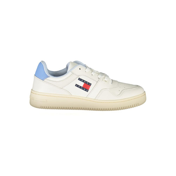 Tommy Hilfiger Athletic Sneaker — White Polyurethane