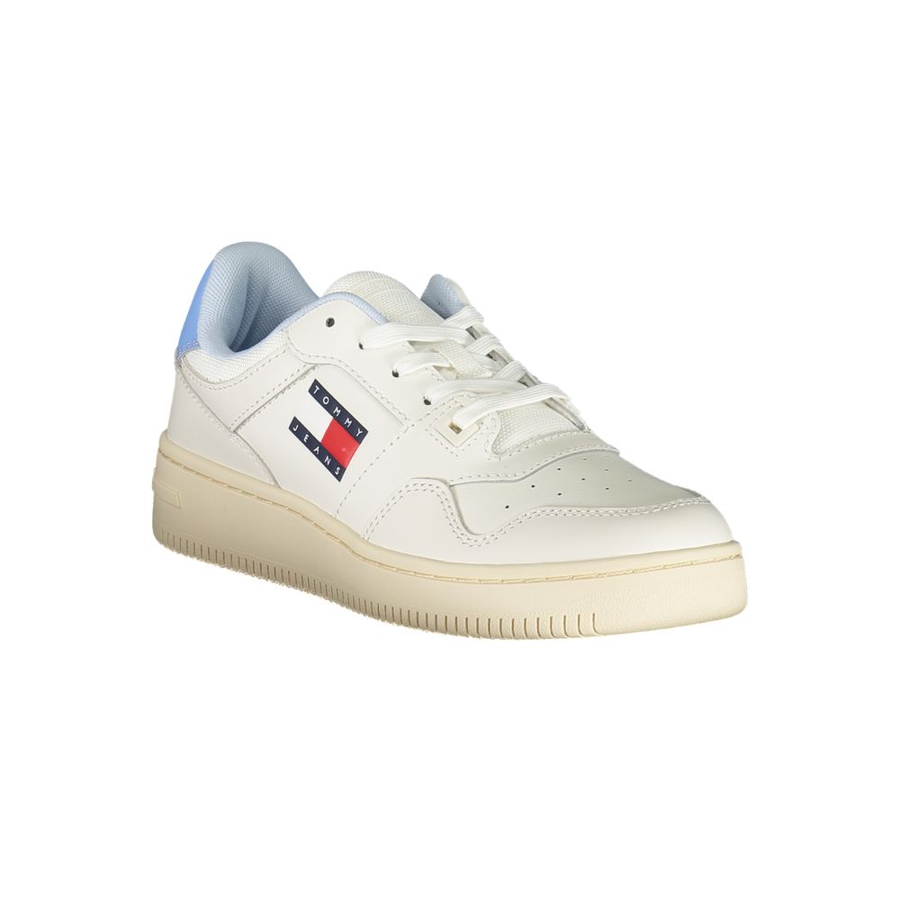Tommy Hilfiger Athletic Sneaker — White Polyurethane