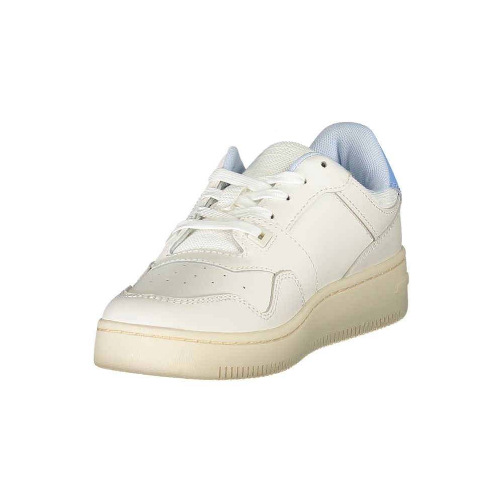 Tommy Hilfiger Athletic Sneaker — White Polyurethane