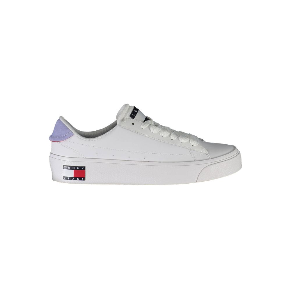 Tommy Hilfiger Leather Sneaker — White