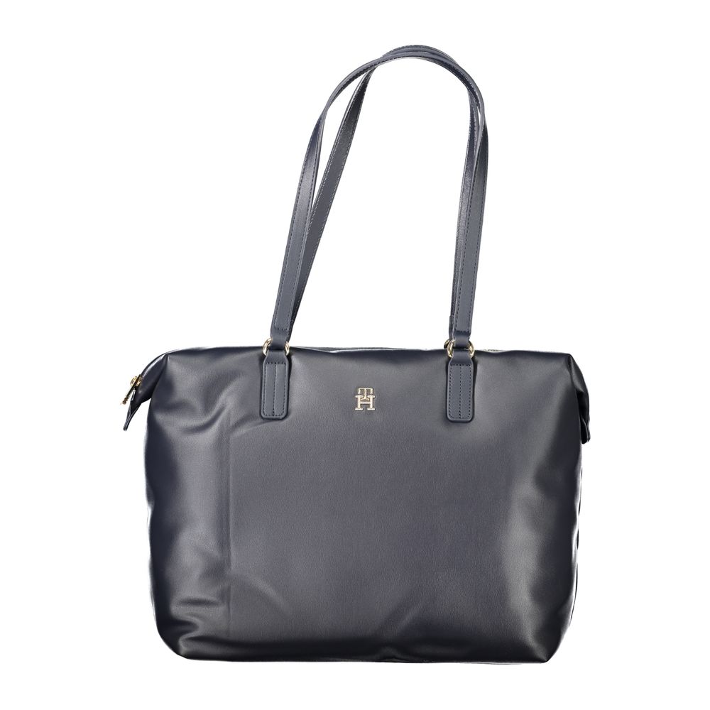 Tommy Hilfiger Shoulder Bag — Blue Polyester