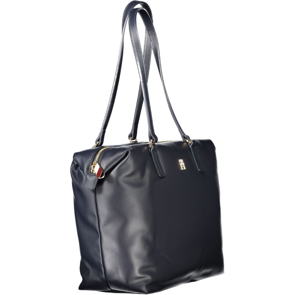 Tommy Hilfiger Shoulder Bag — Blue Polyester