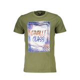 Cavalli Class Men's T-Shirt — Green Cotton