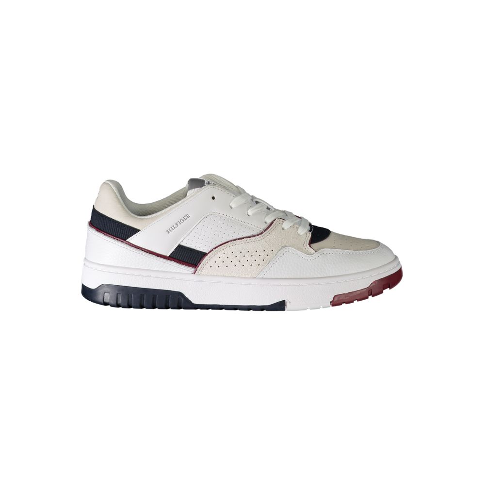 Tommy Hilfiger Athletic Sneaker — White Polyurethane