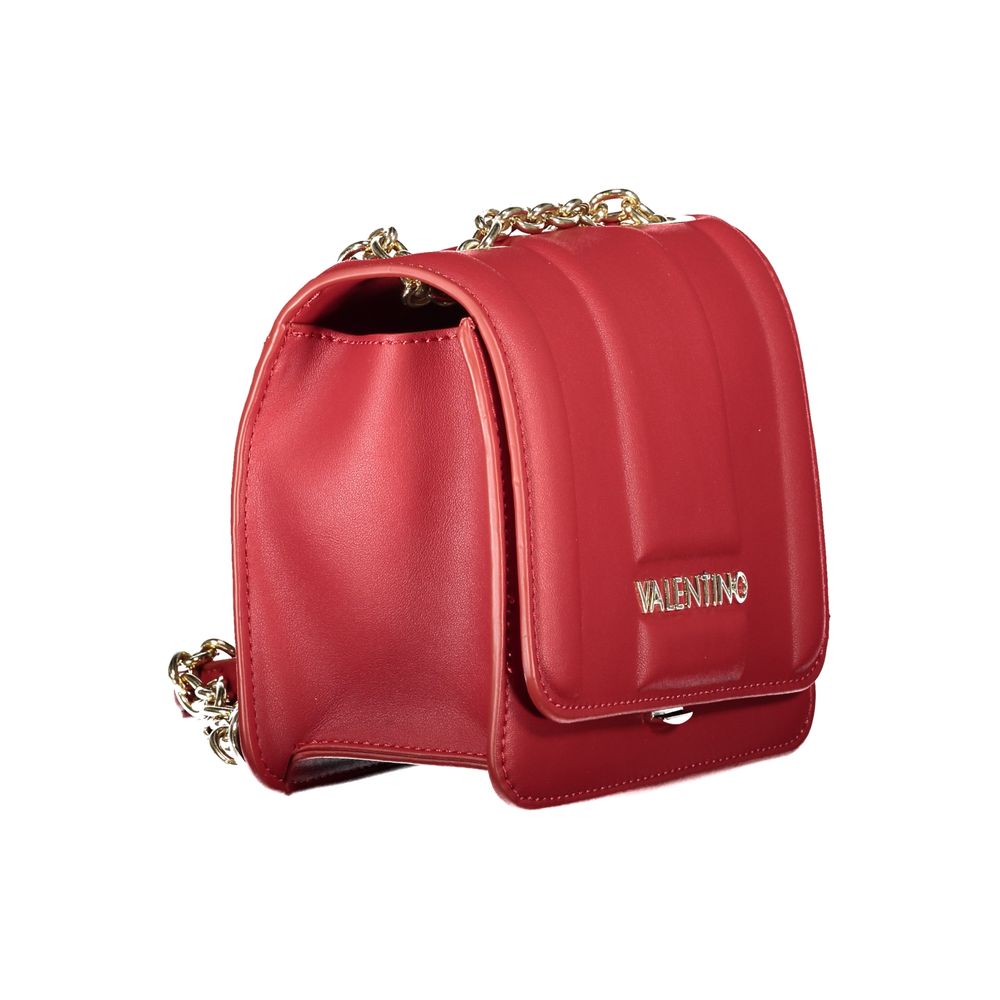 Mario Valentino Bag — Red Polyurethane